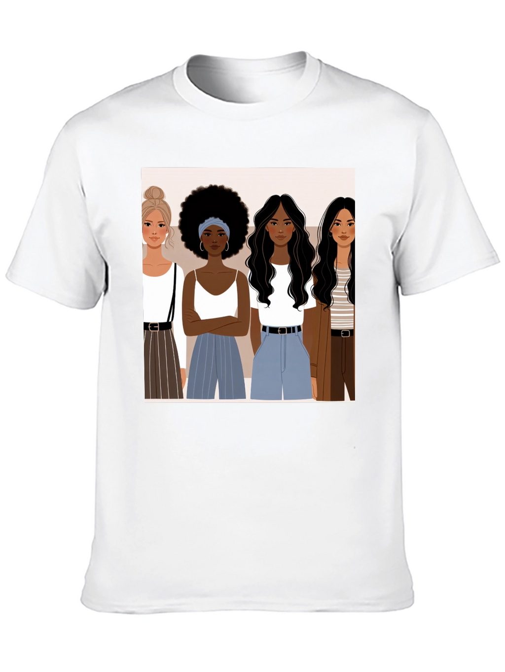 Feminist Empowerment Tee - Stylish Women Graphic Print