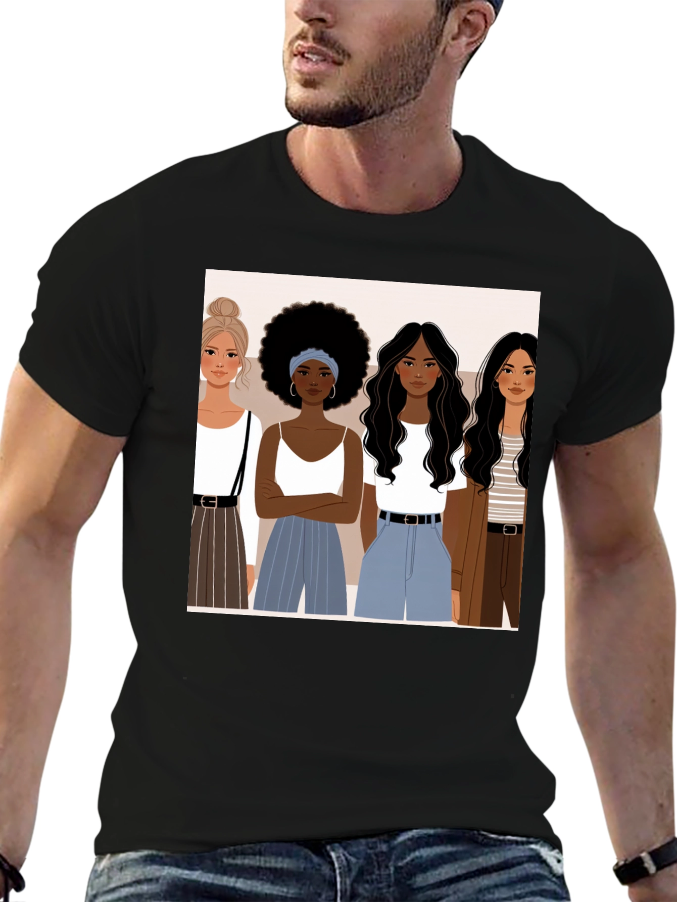 Feminist Empowerment Tee - Stylish Women Graphic Print