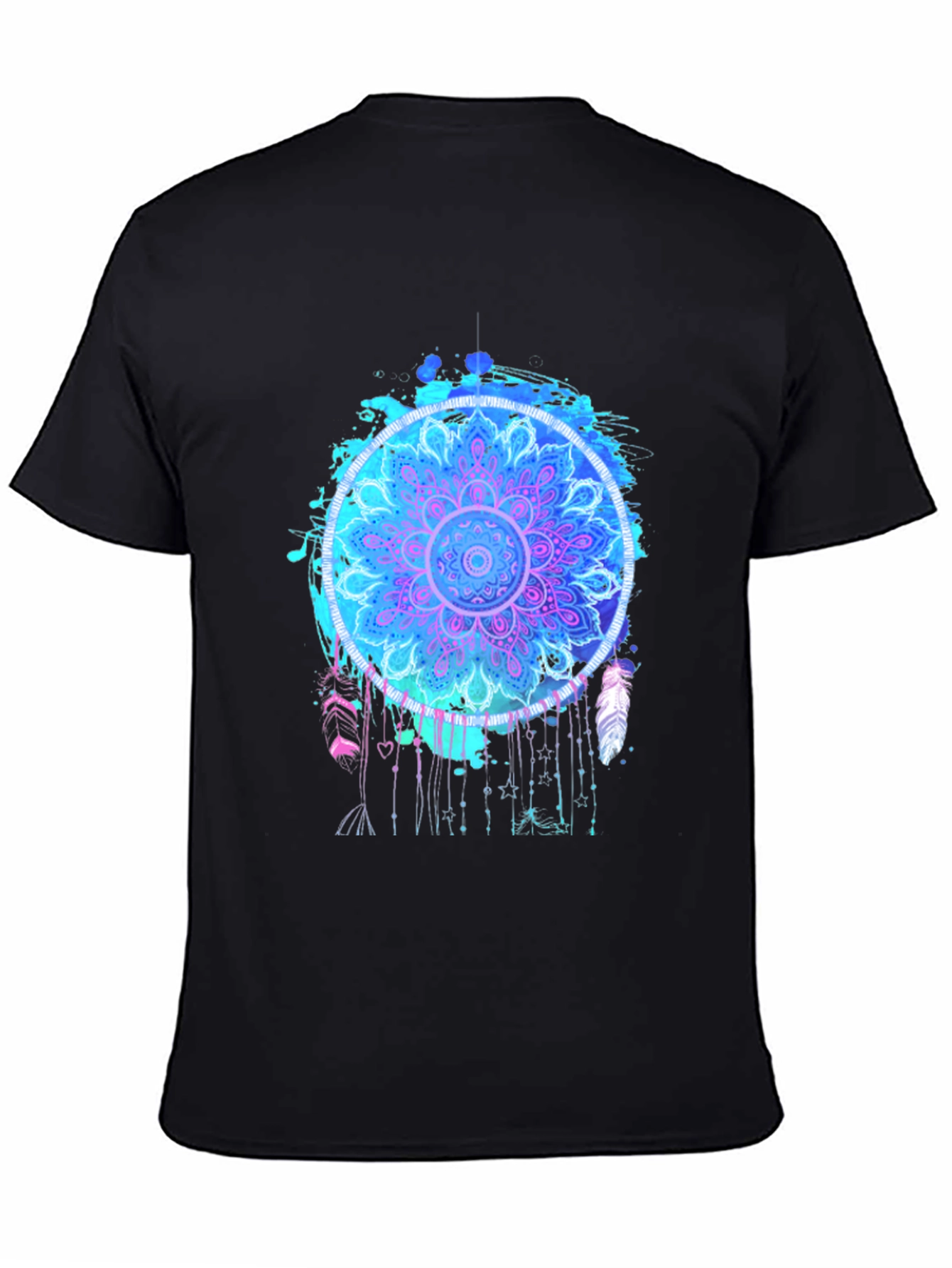 Mandala Dreamcatcher Graphic Tee - Stylish Mens T-Shirt