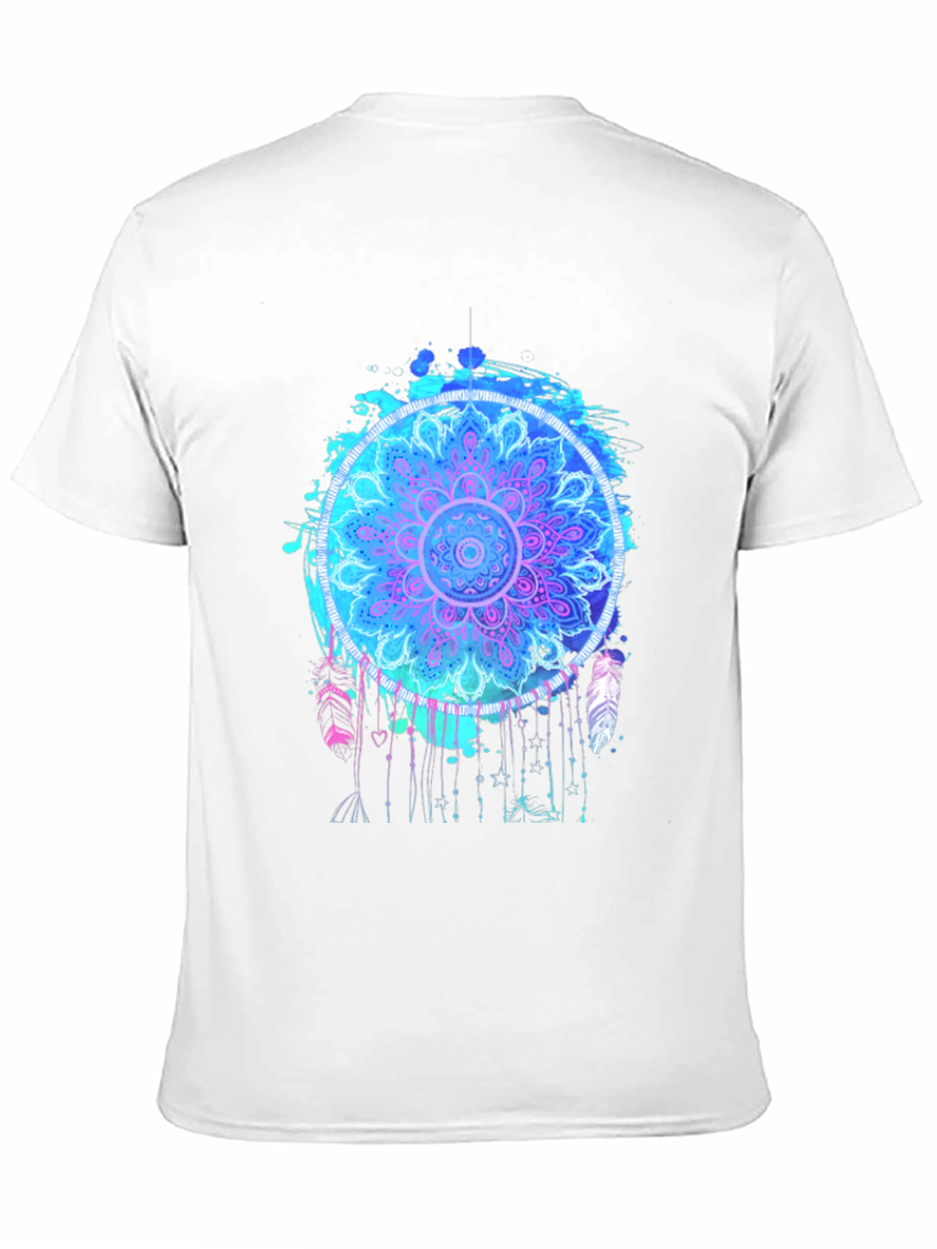 Mandala Dreamcatcher Graphic Tee - Stylish Mens T-Shirt