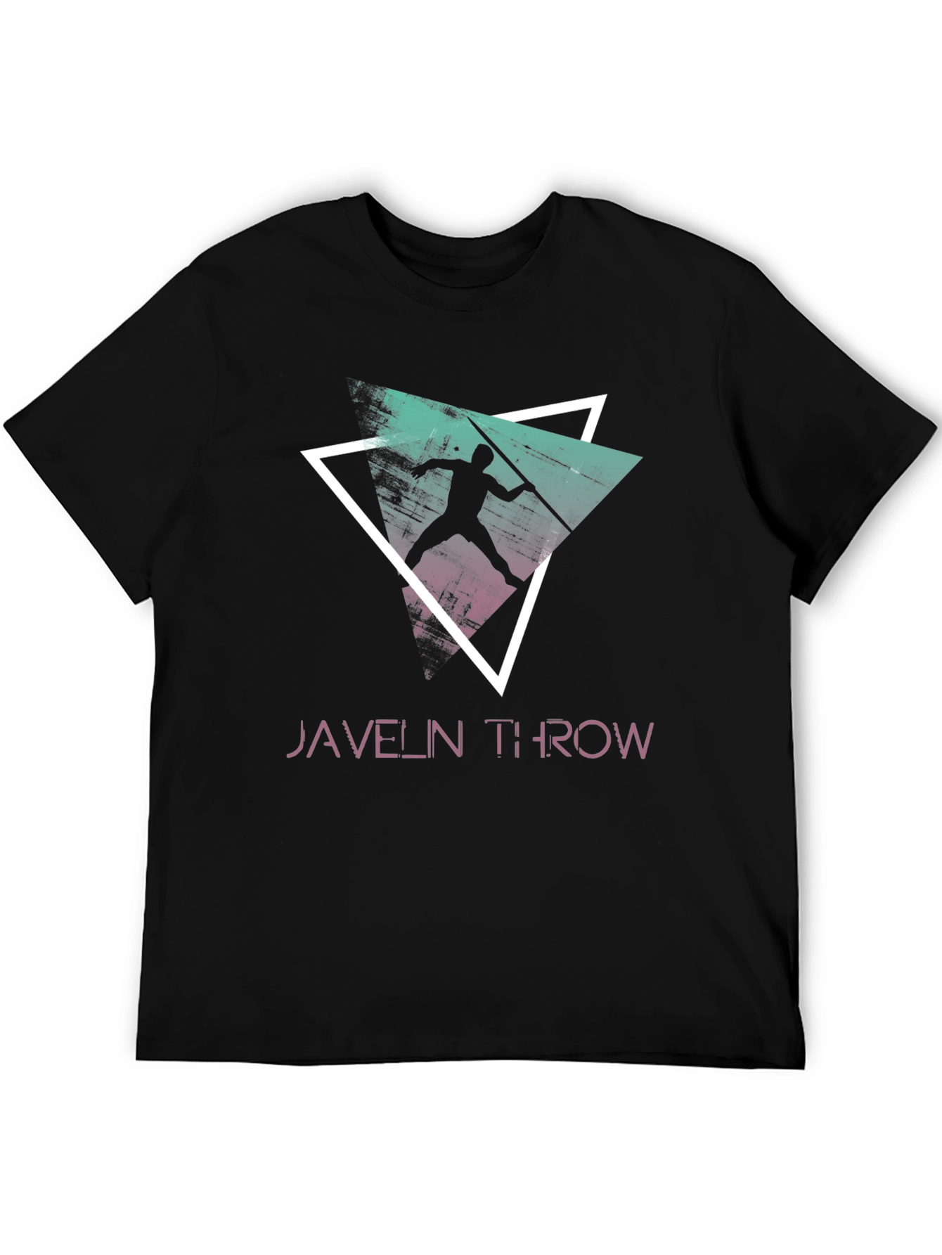 Javelin Throw Graphic Tee - Retro Style