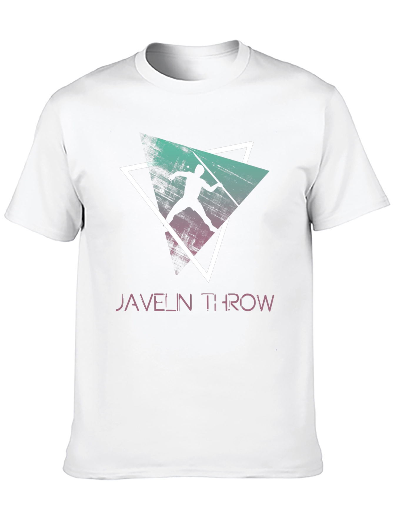 Javelin Throw Graphic Tee - Retro Style