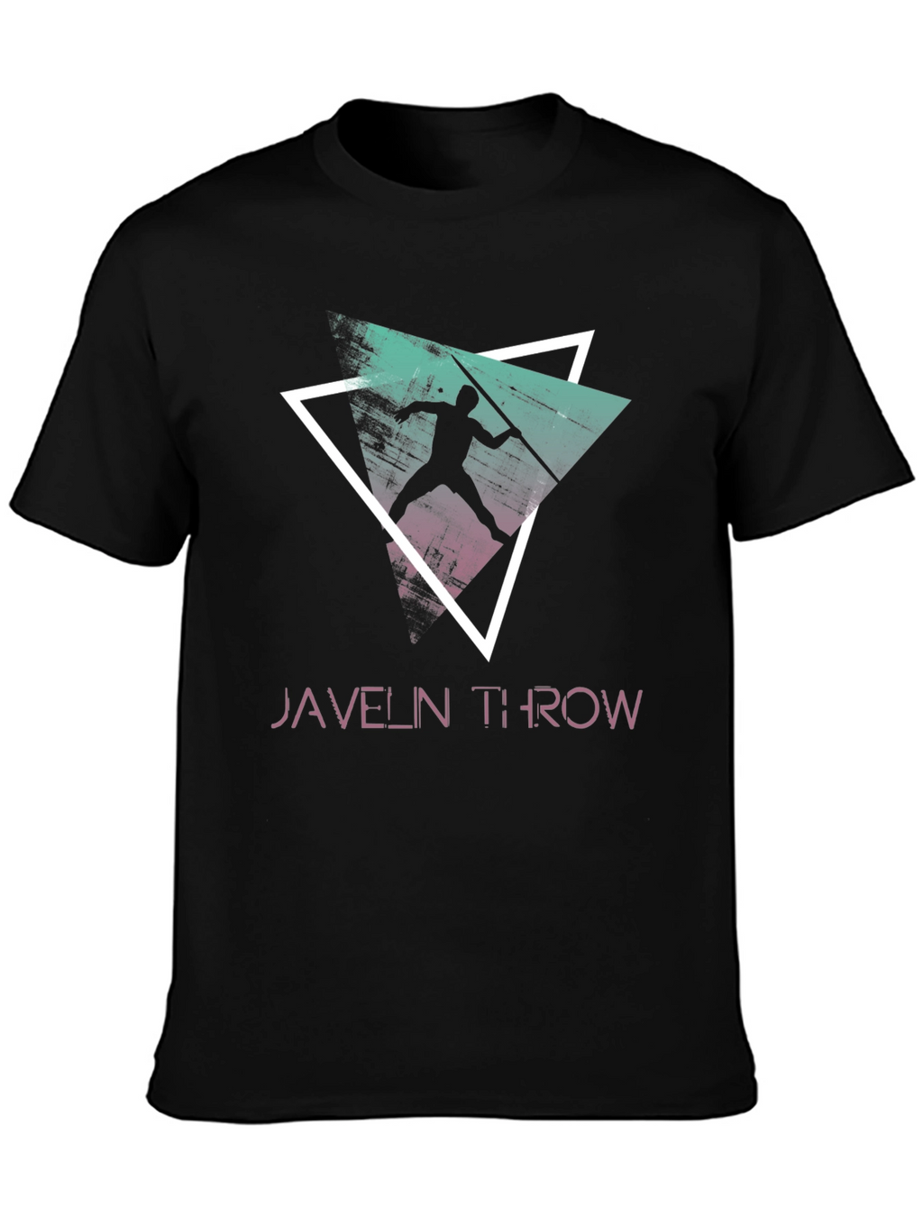 Javelin Throw Graphic Tee - Retro Style