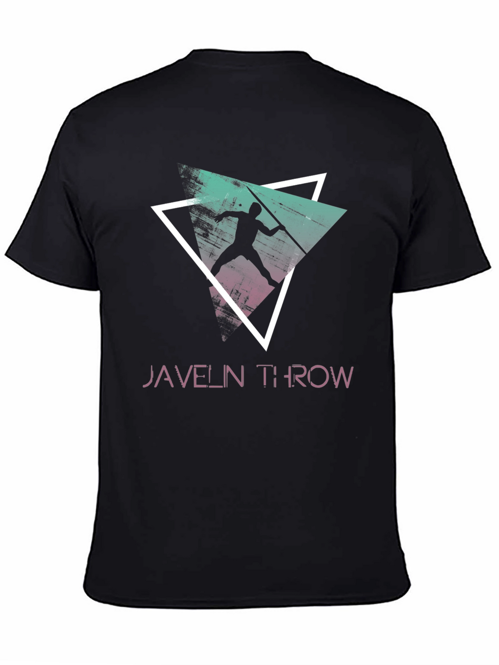 Javelin Throw Graphic Tee - Retro Style