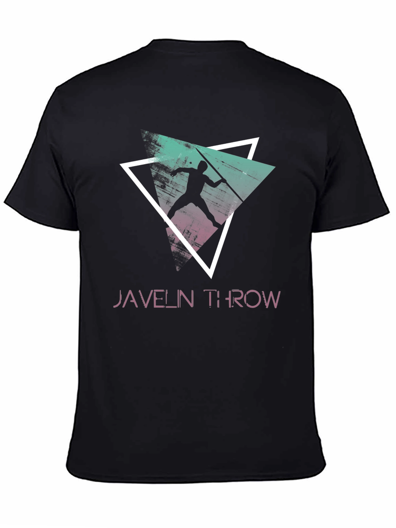 Javelin Throw Graphic Tee - Retro Style
