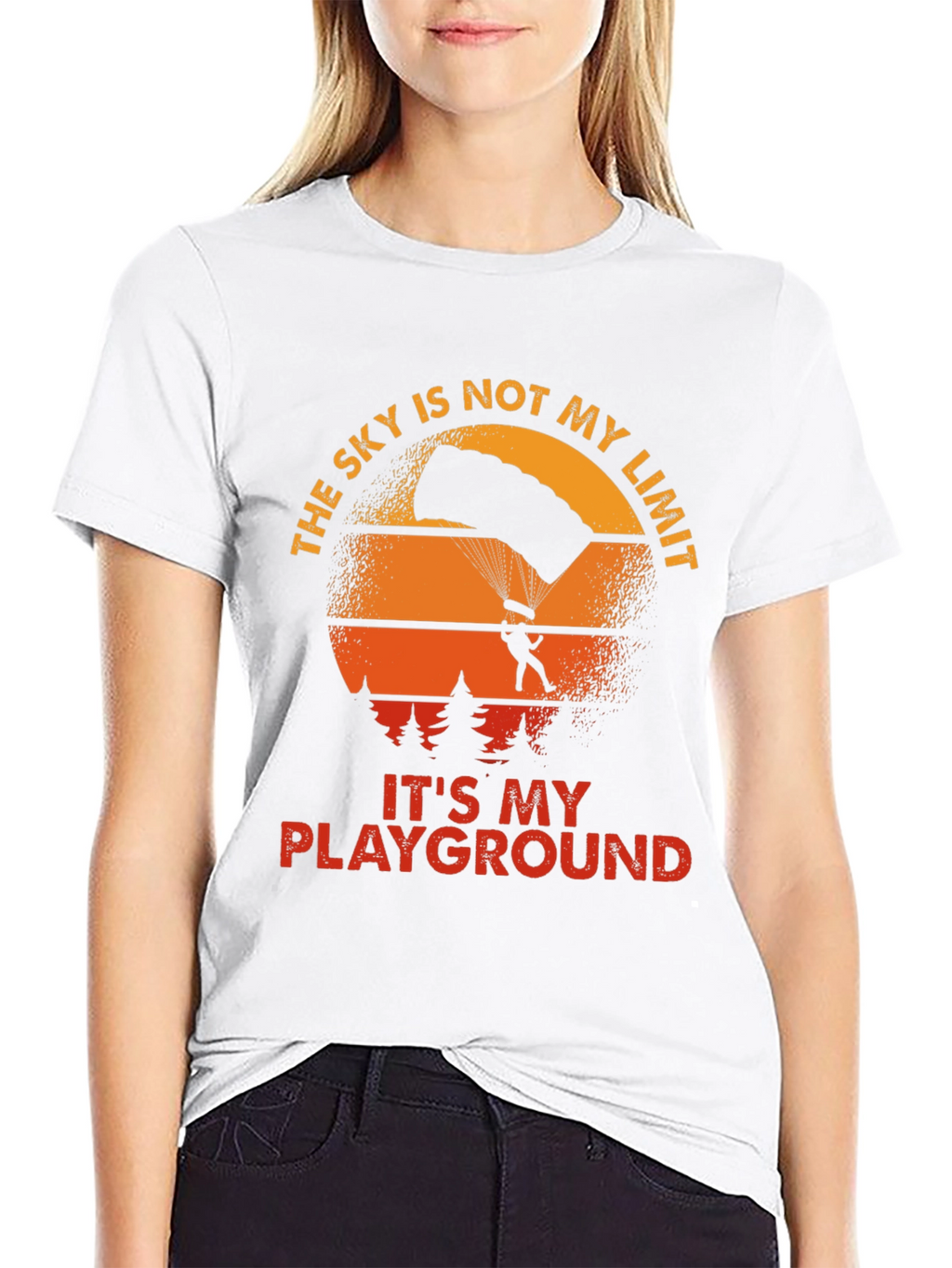 Skys the Limit Parachute T-Shirt