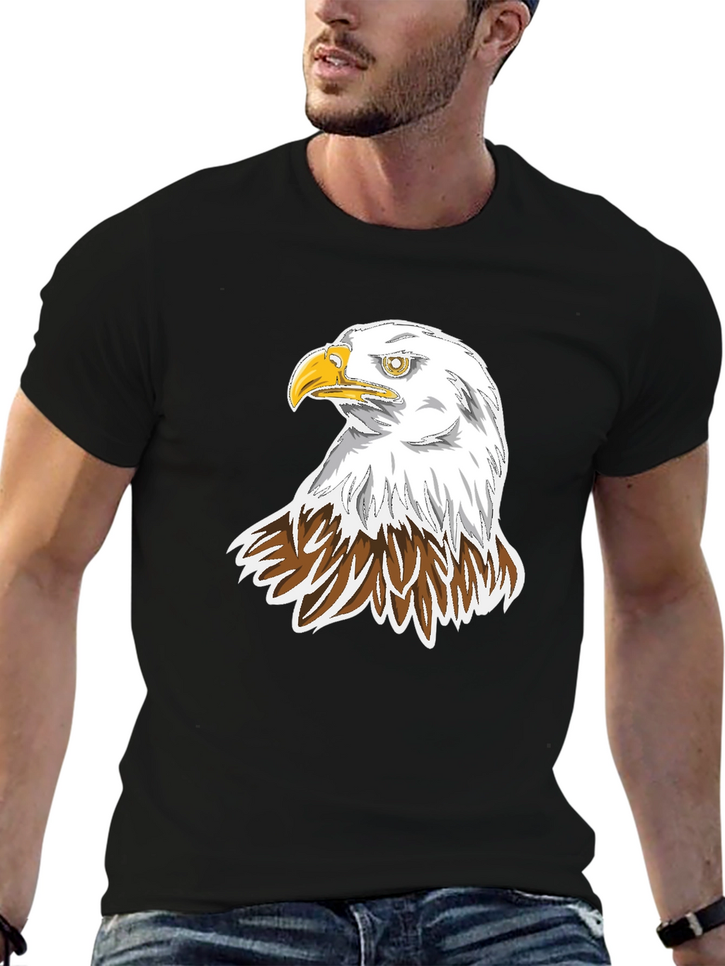 Black Eagle Graphic Tee