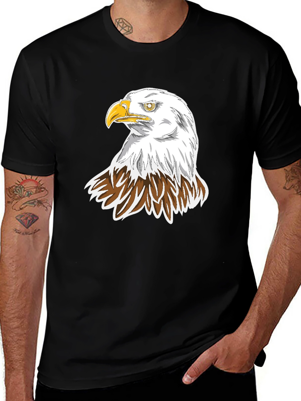 Black Eagle Graphic Tee