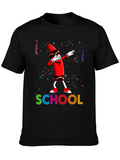 Cool Crayon Dabbing School T-Shirt