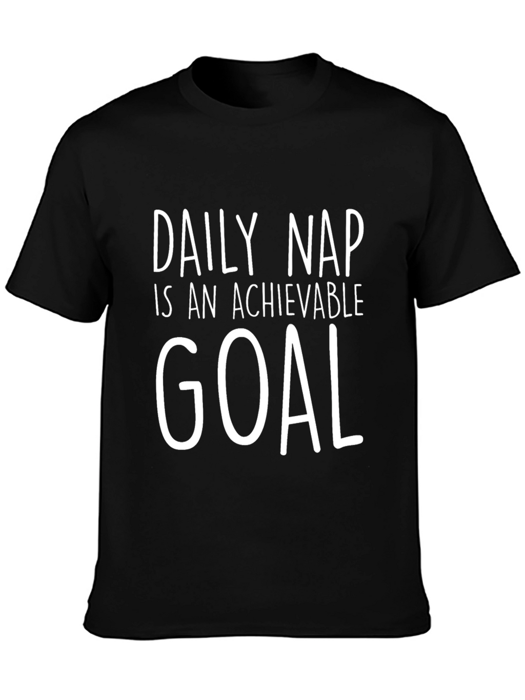 Daily Nap Achievable Goal Graphic T-Shirt