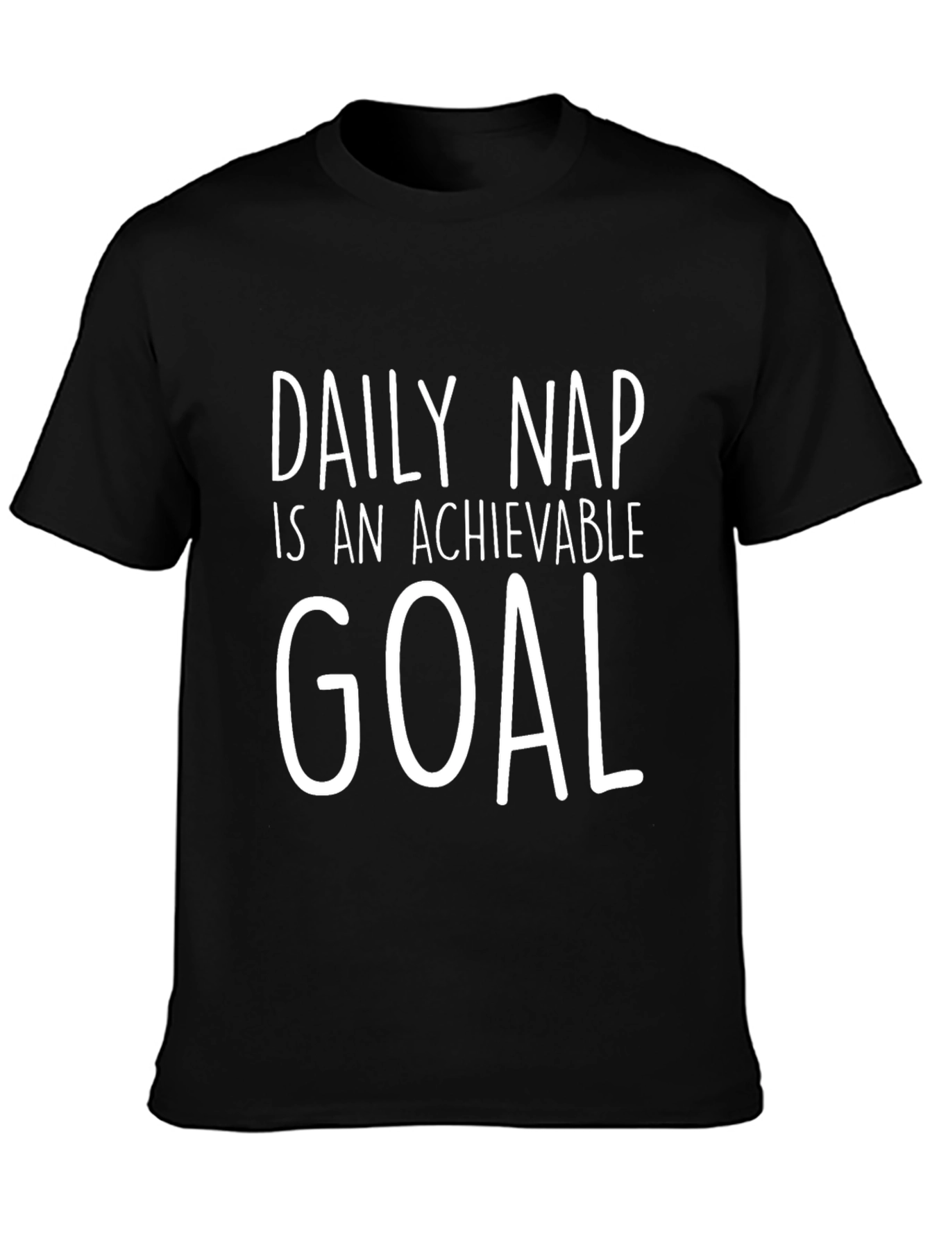 Daily Nap Achievable Goal Graphic T-Shirt