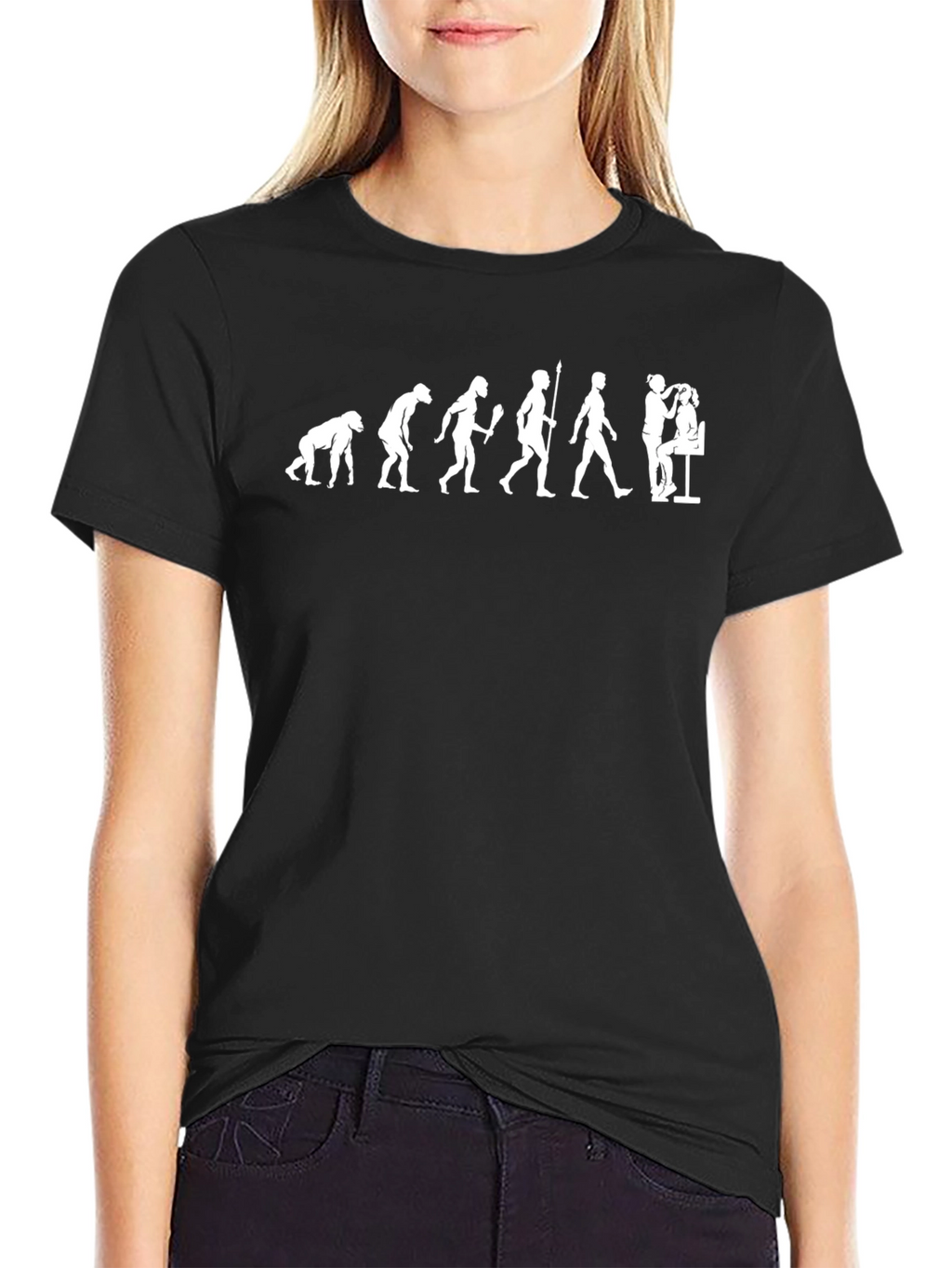 Evolution Makeup Artist T-Shirt - Funny Cosmetology Tee