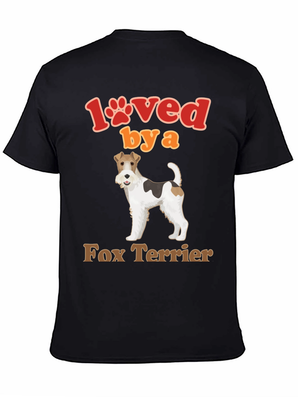 Loved by a Fox Terrier Dog T-Shirt