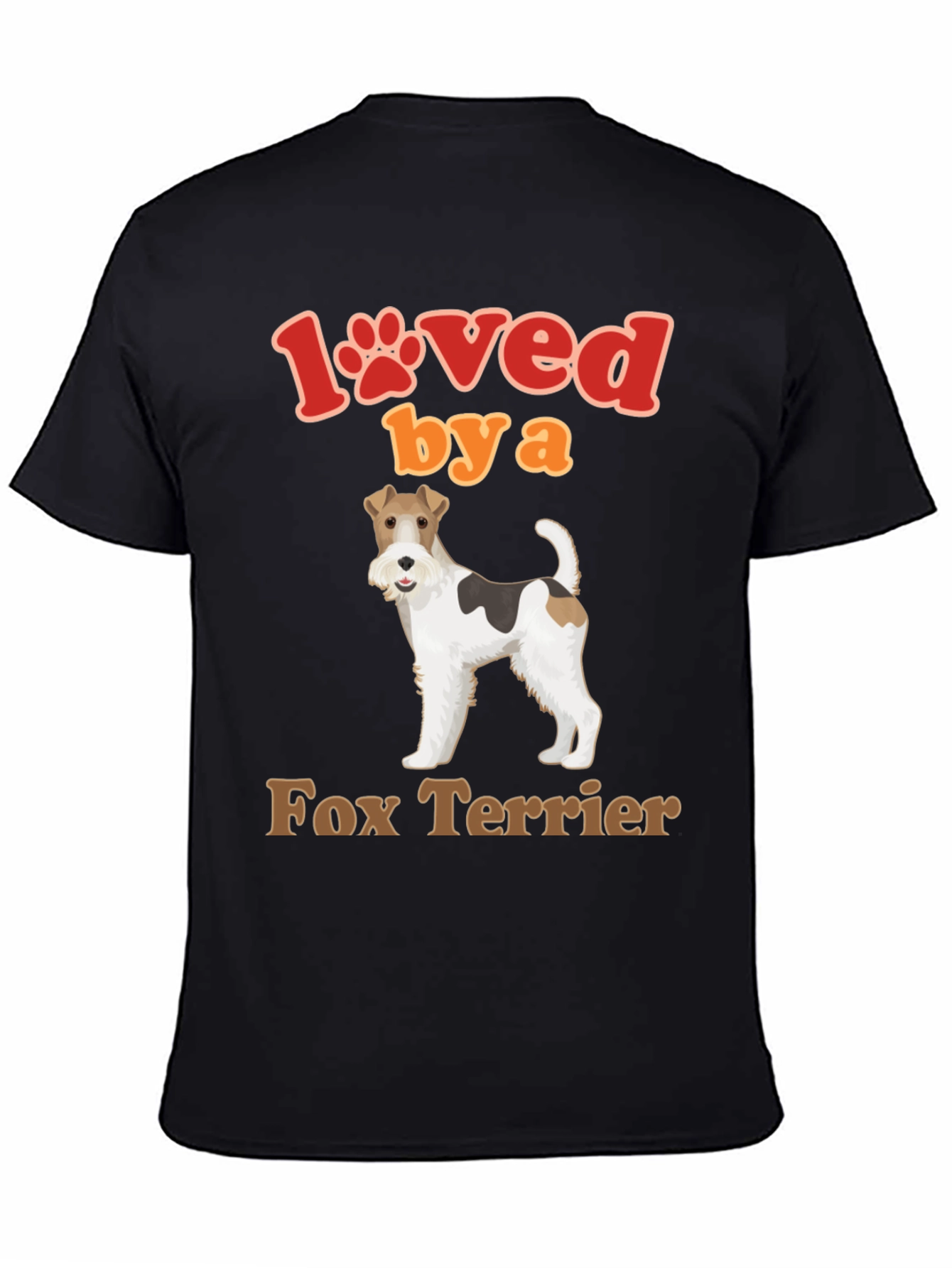 Loved by a Fox Terrier Dog T-Shirt