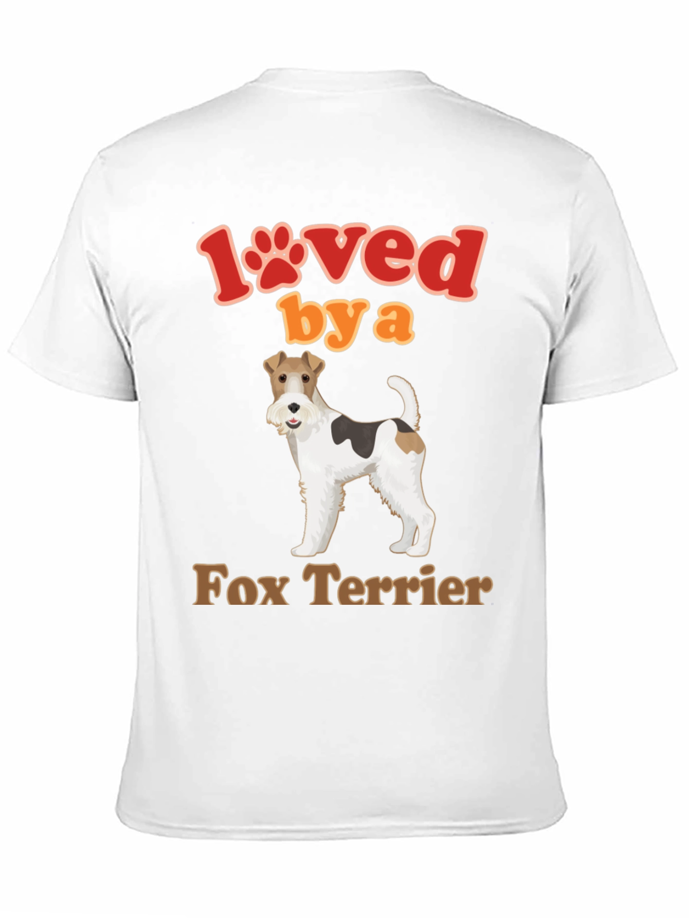Loved by a Fox Terrier Dog T-Shirt