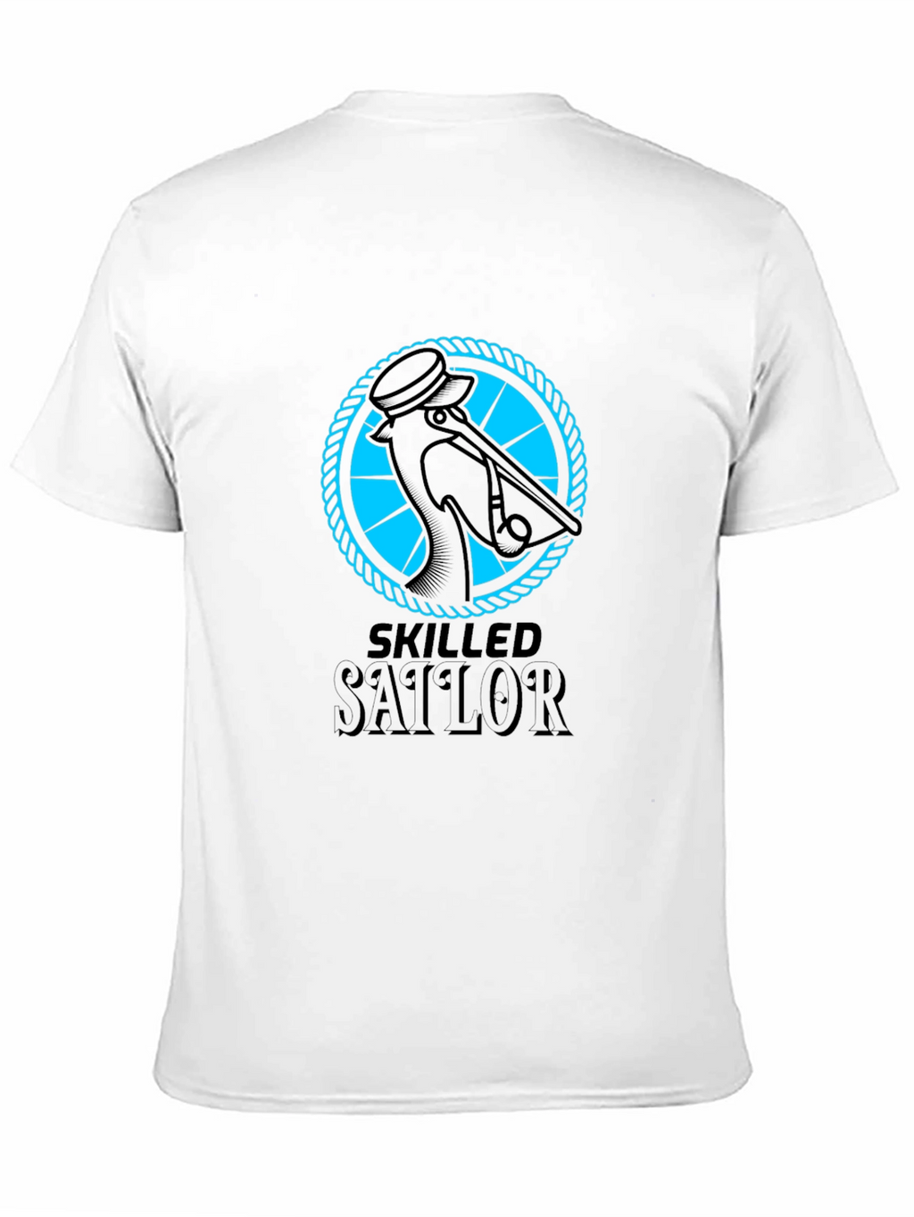 Skilled Sailor Graphic Tee - Black