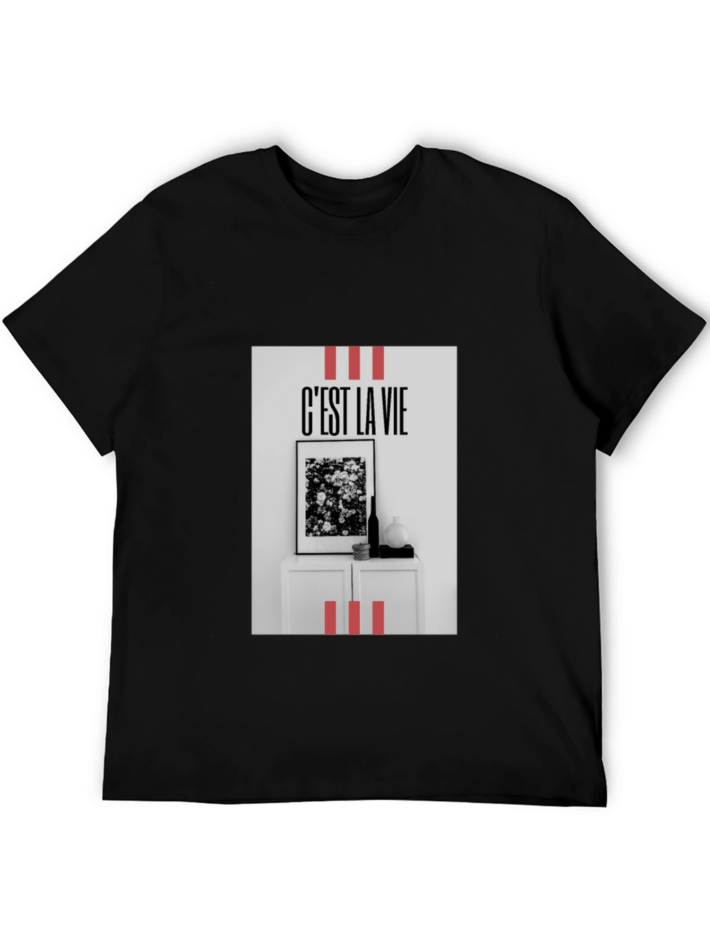 Cest La Vie Graphic T-Shirt - Stylish Casual Tee