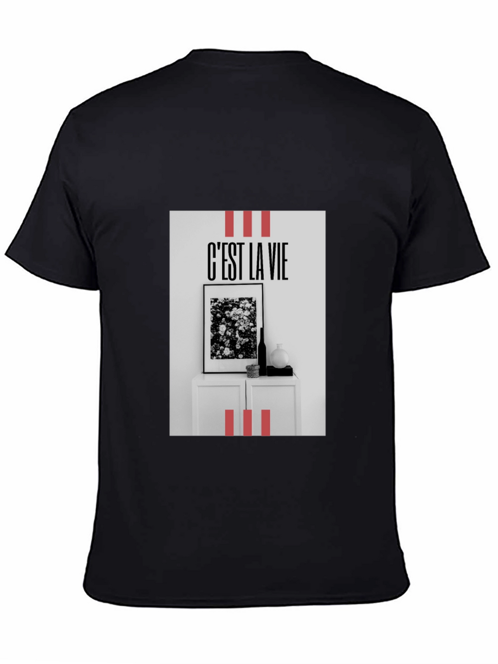 Cest La Vie Graphic T-Shirt - Stylish Casual Tee