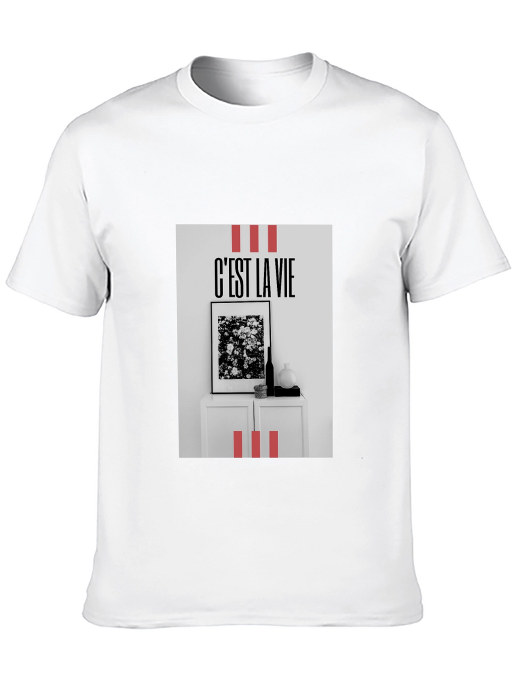 Cest La Vie Graphic T-Shirt - Stylish Casual Tee