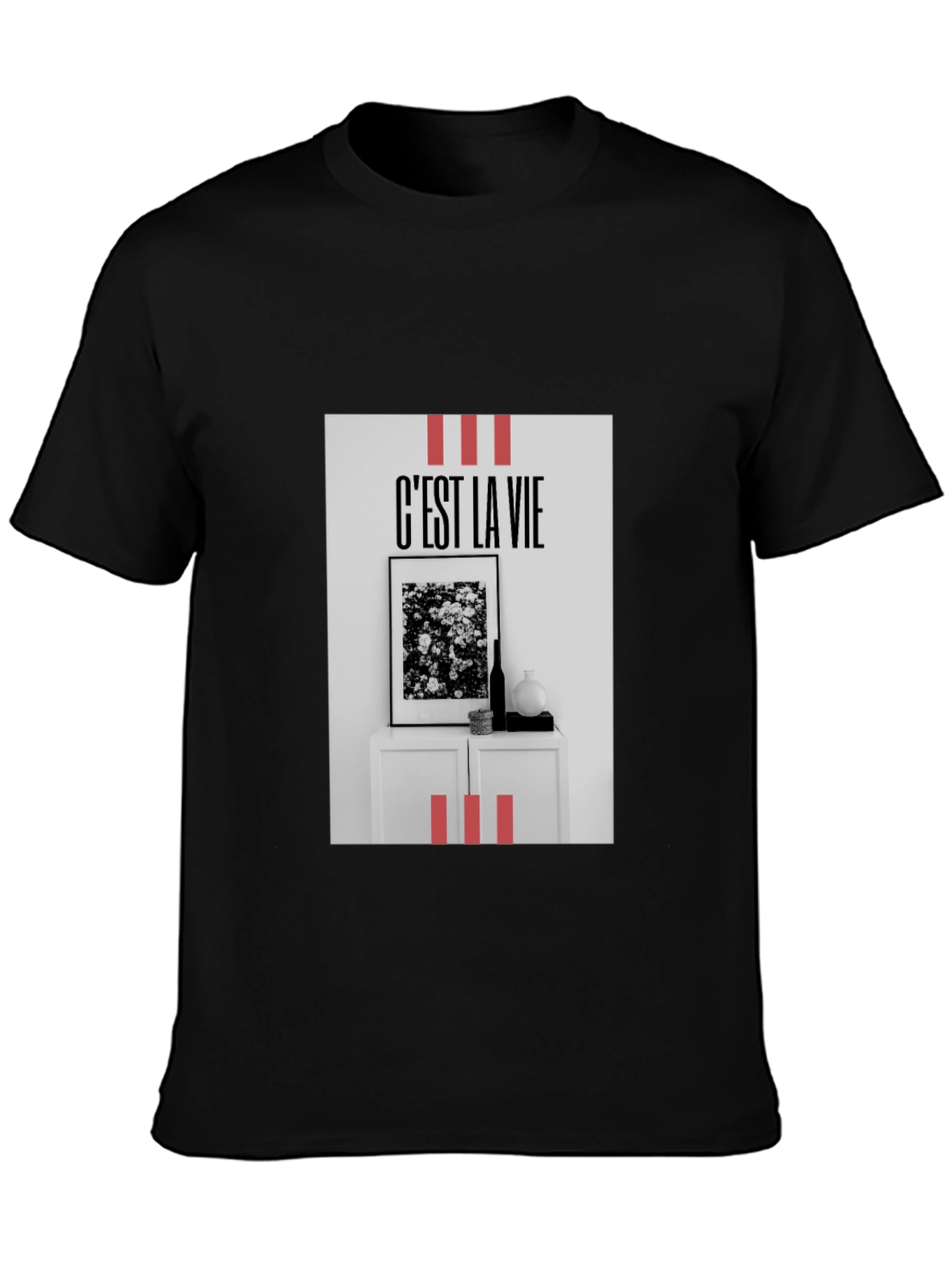 Cest La Vie Graphic T-Shirt - Stylish Casual Tee