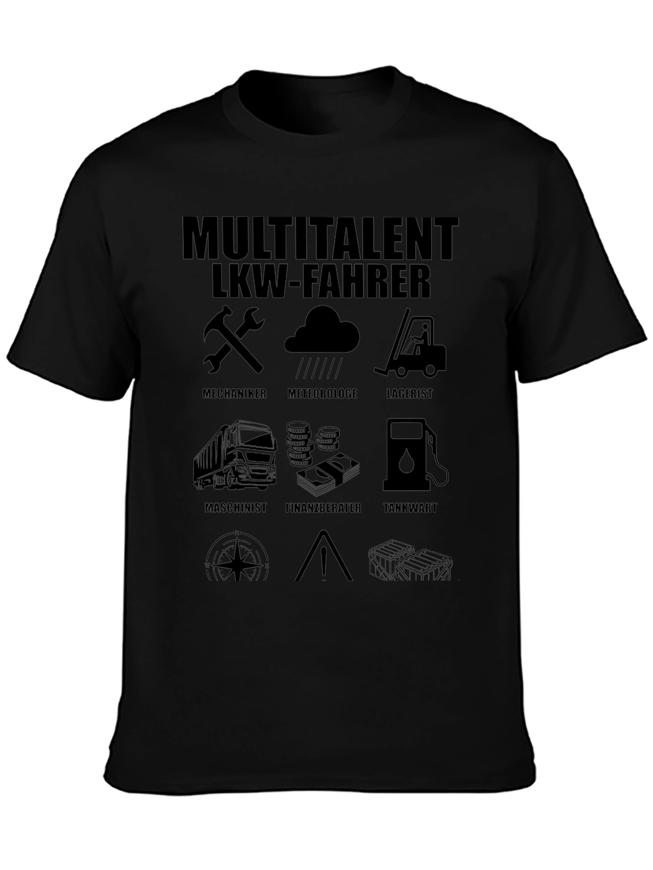Multitalent LKW-Fahrer T-Shirt Driver Gift