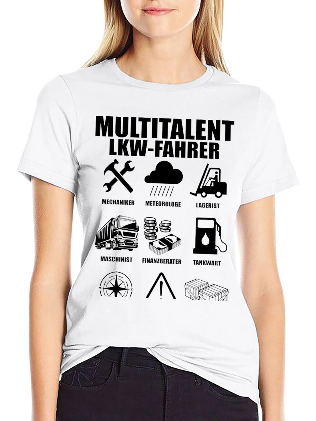 Multitalent LKW-Fahrer T-Shirt Driver Gift