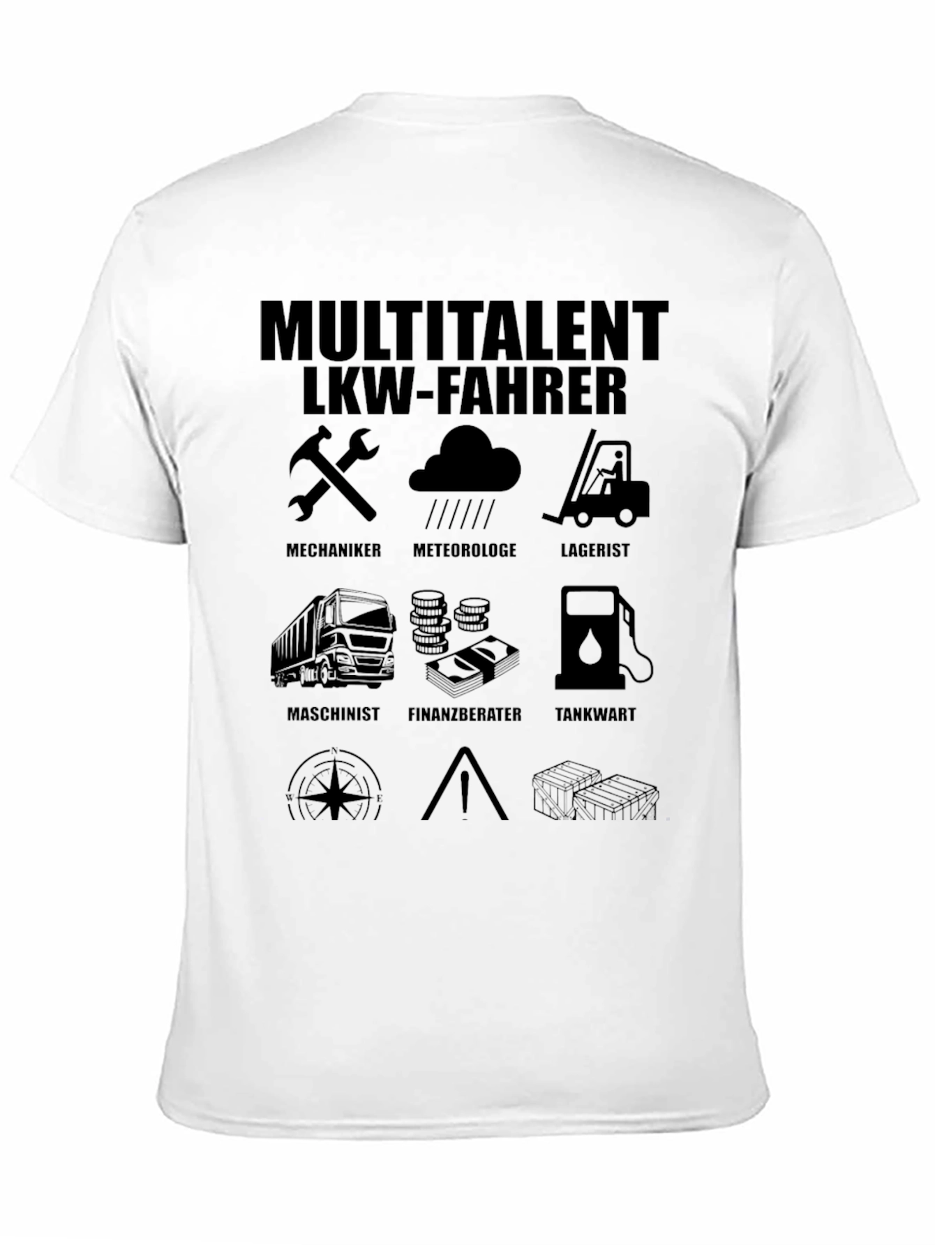 Multitalent LKW-Fahrer T-Shirt Driver Gift
