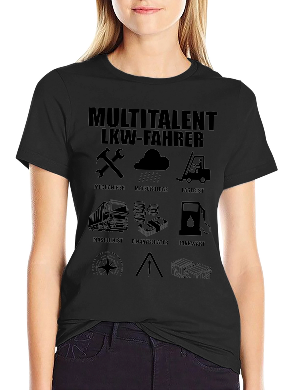 Multitalent LKW-Fahrer T-Shirt Driver Gift