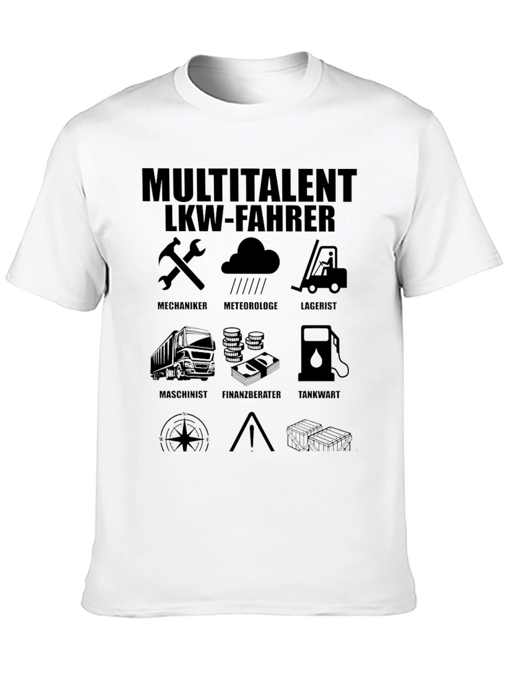 Multitalent LKW-Fahrer T-Shirt Driver Gift