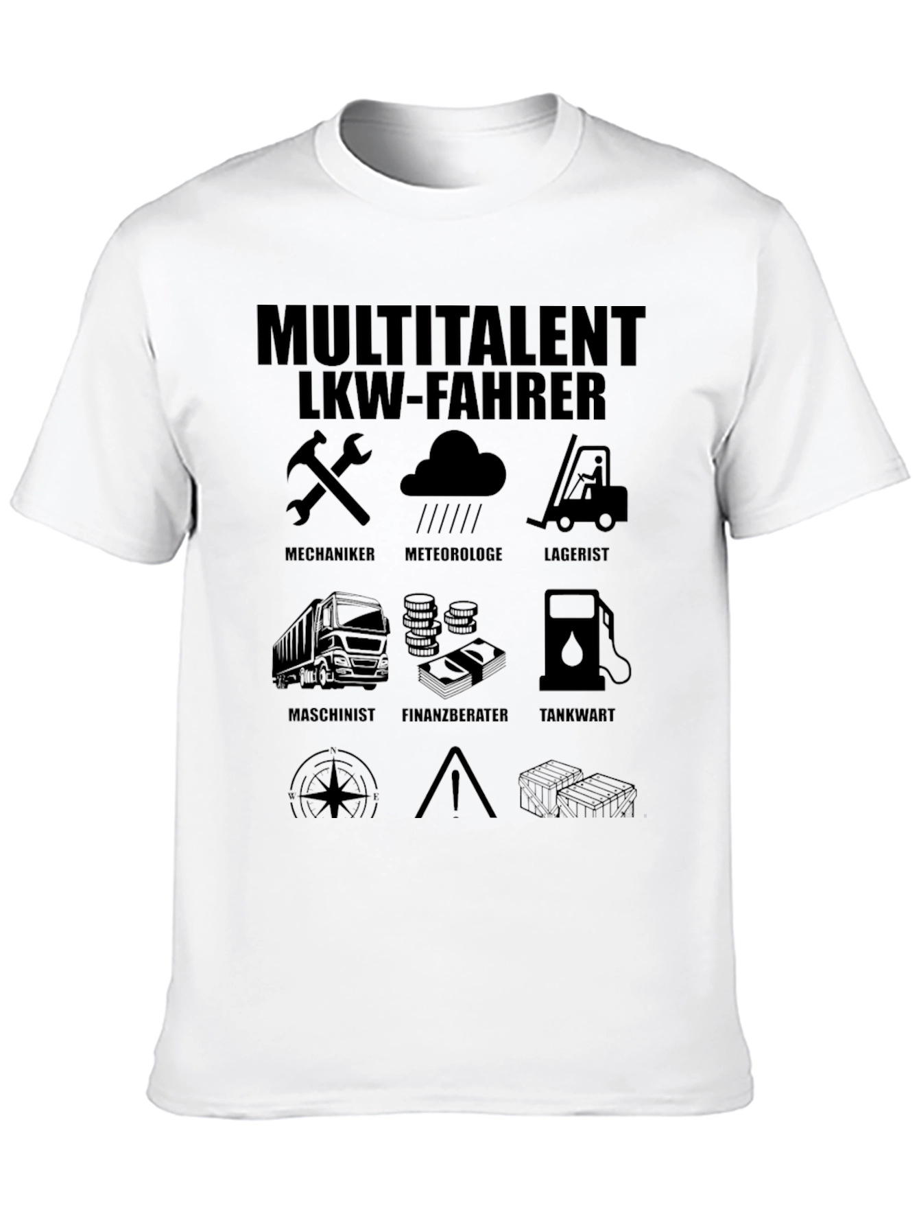 Multitalent LKW-Fahrer T-Shirt Driver Gift