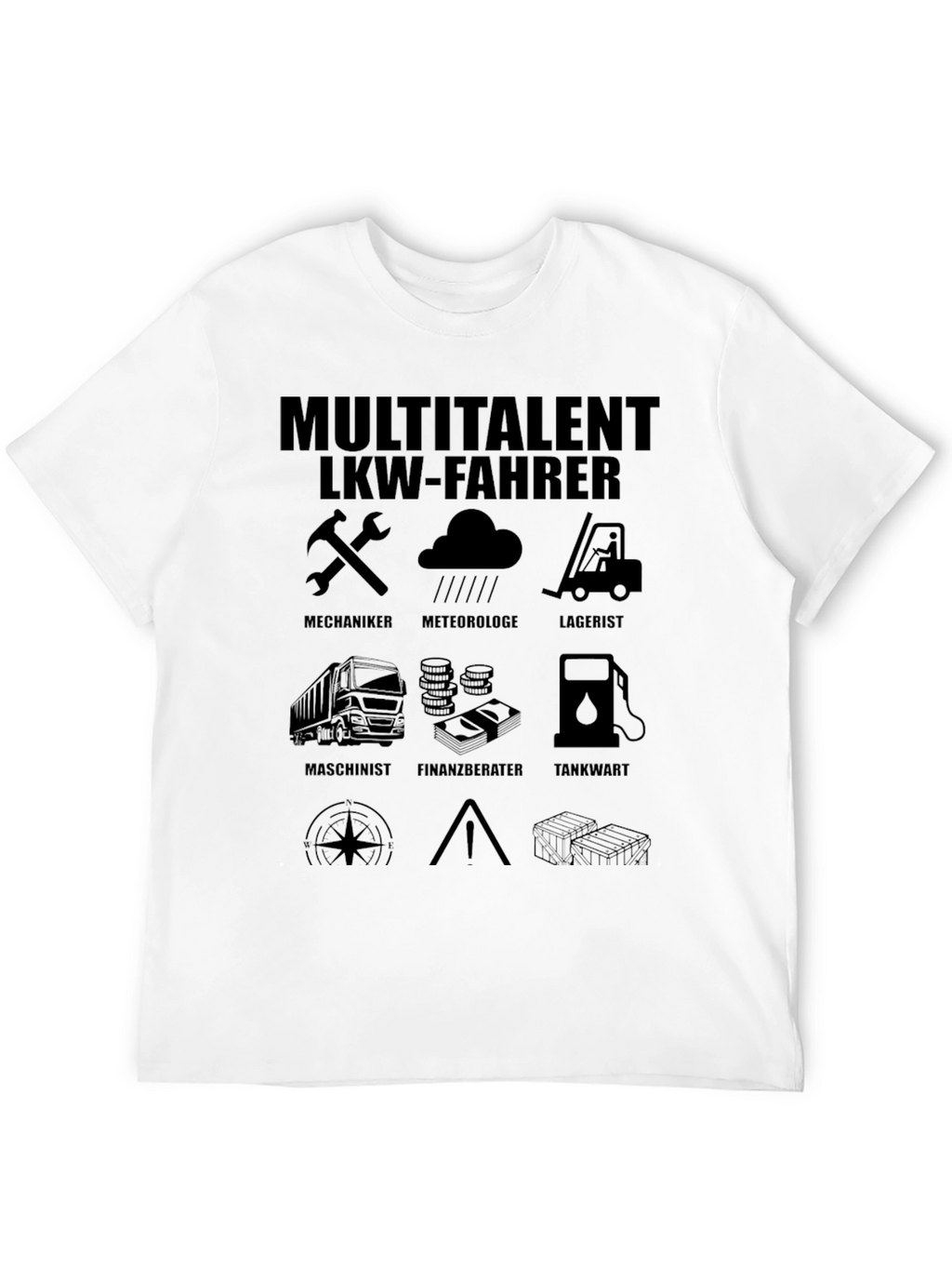 Multitalent LKW-Fahrer T-Shirt Driver Gift