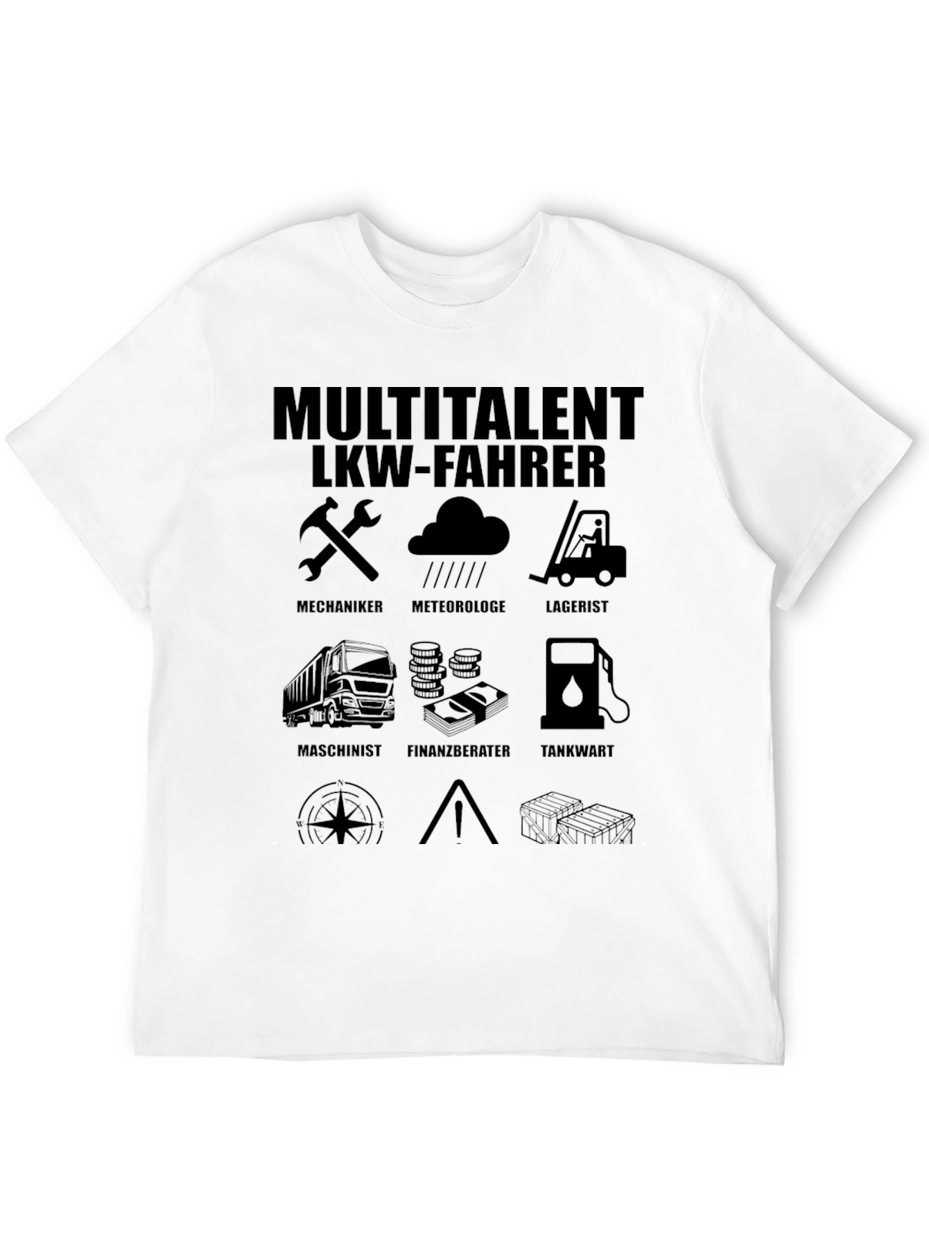 Multitalent LKW-Fahrer T-Shirt Driver Gift