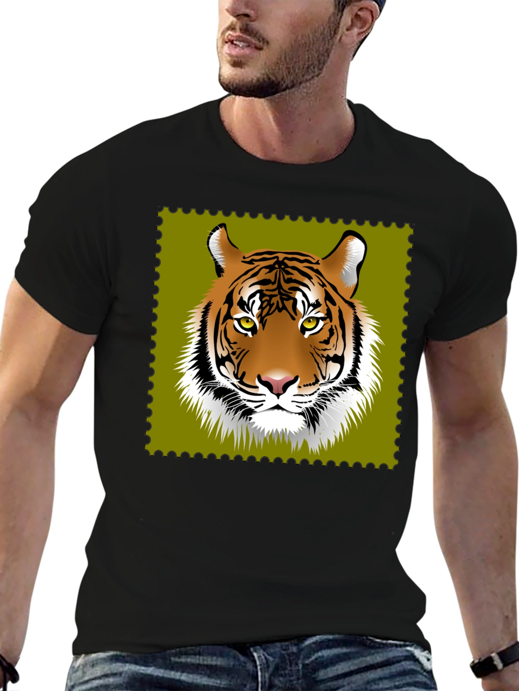 Tiger Graphic T-Shirt - Cool Animal Tee