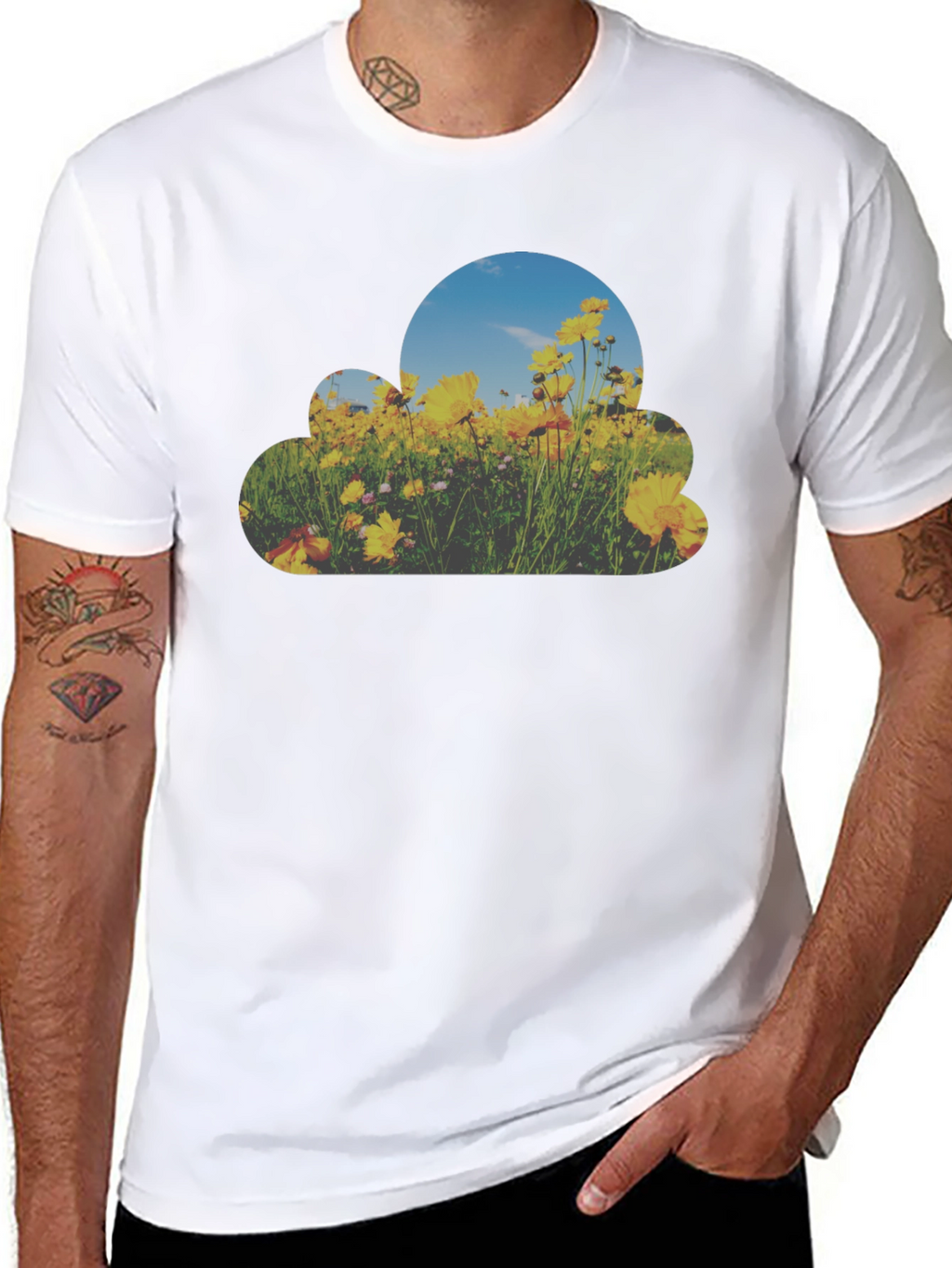 Cloud Field Graphic Tee