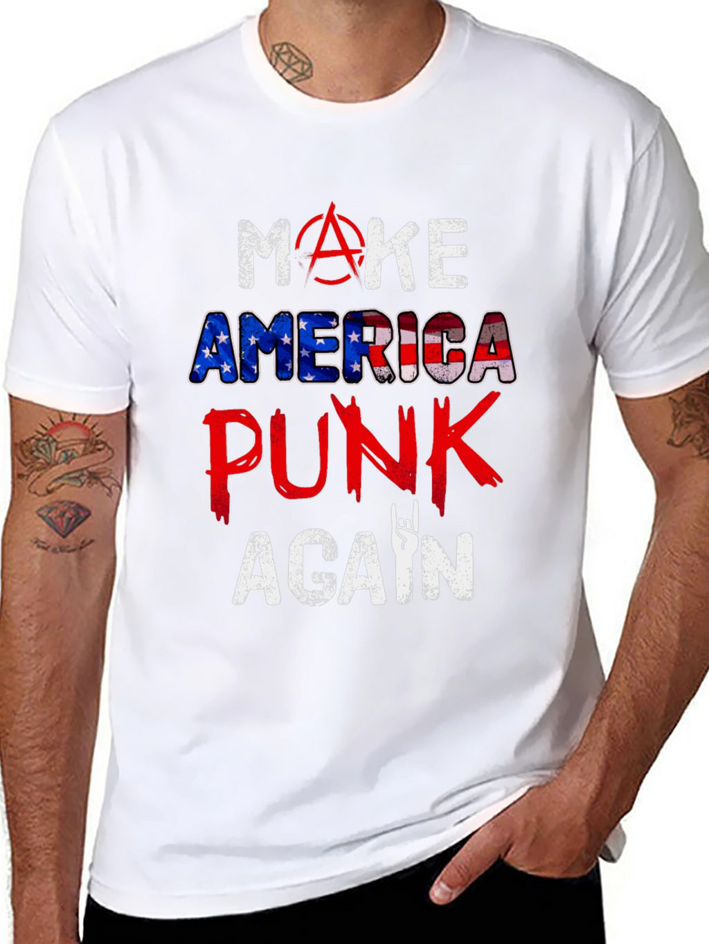 Make America Punk Again Graphic T-Shirt