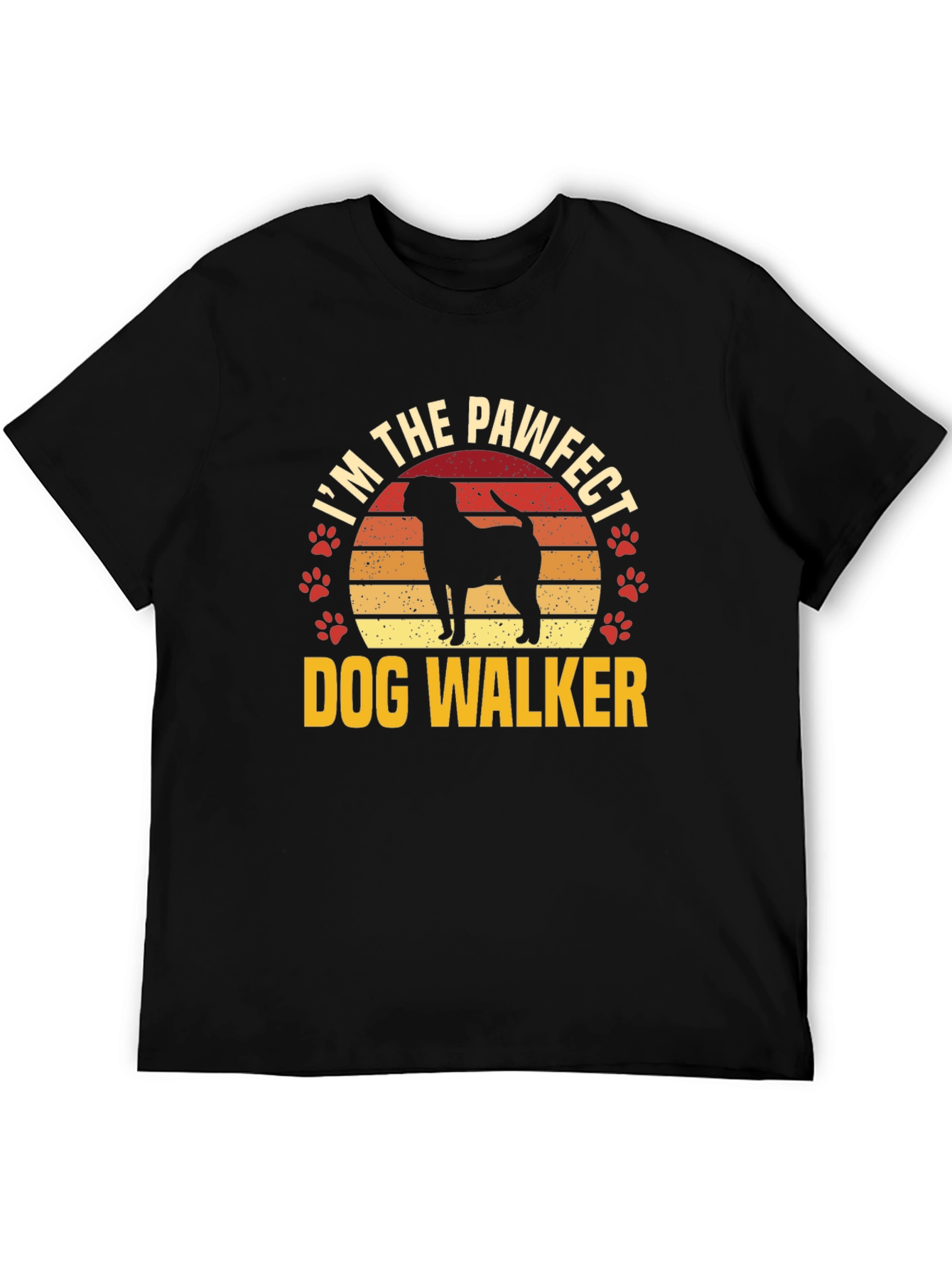 Pawfect Dog Walker T-Shirt - Dog Lover Tee
