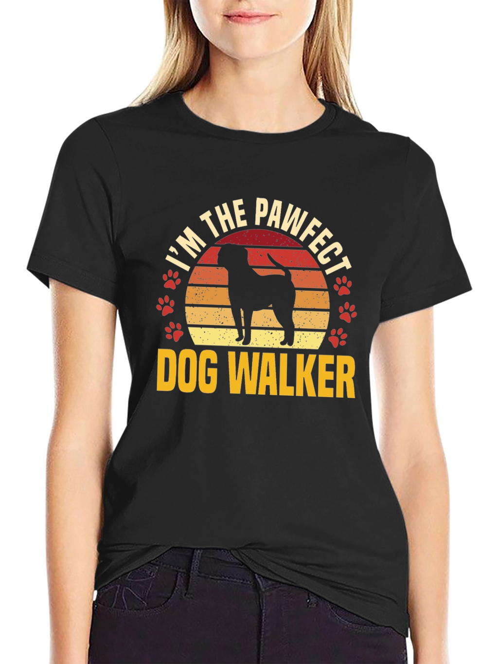 Pawfect Dog Walker T-Shirt - Dog Lover Tee