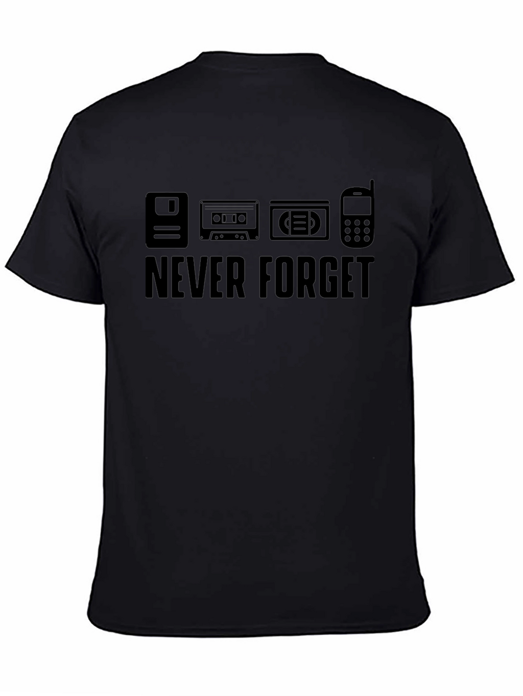 Retro Never Forget Graphic T-Shirt