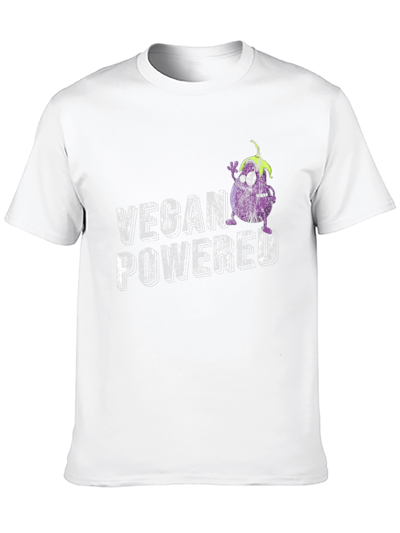 Vegan Powered Graphic Tee - Black T-Shirt