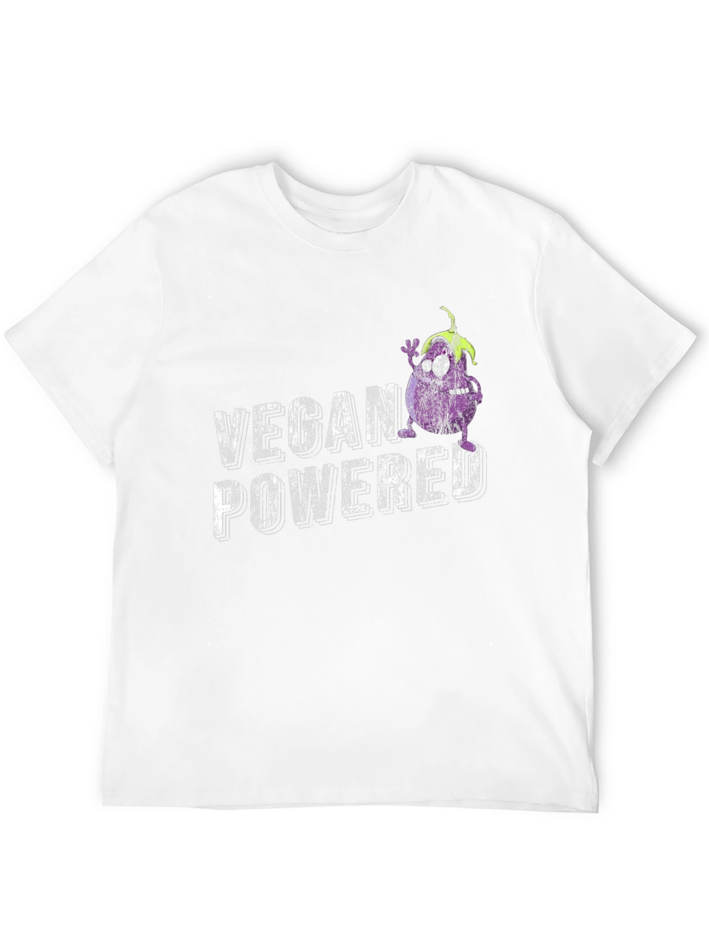 Vegan Powered Graphic Tee - Black T-Shirt