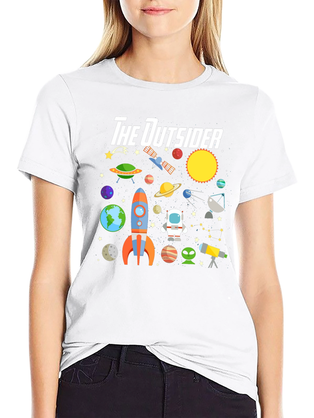 The Outsider Space Graphic T-Shirt