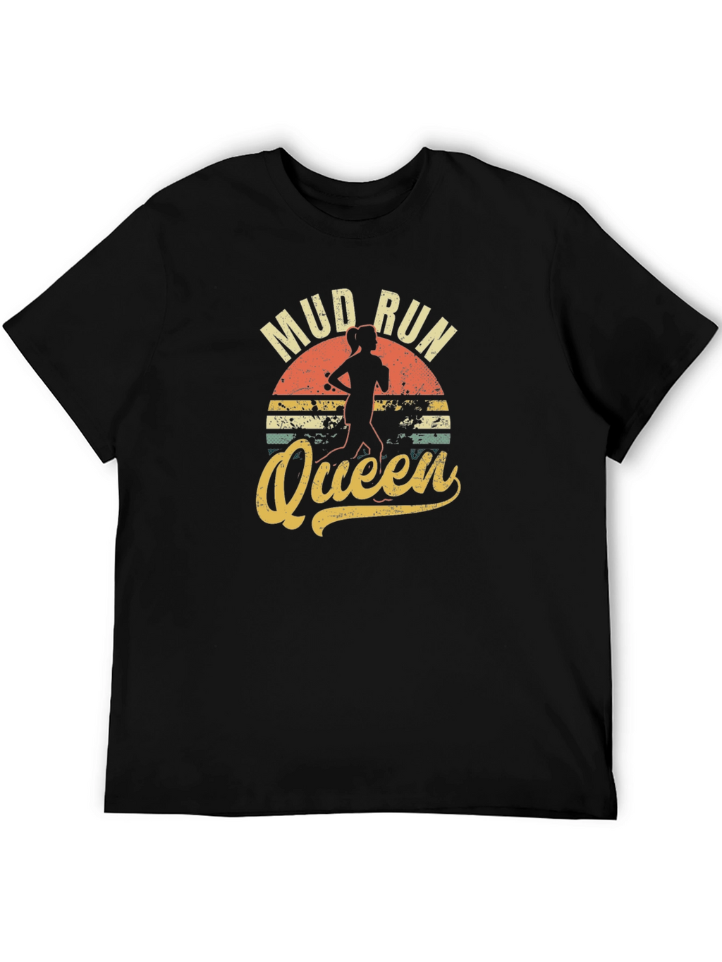 Mud Run Queen Graphic T-Shirt