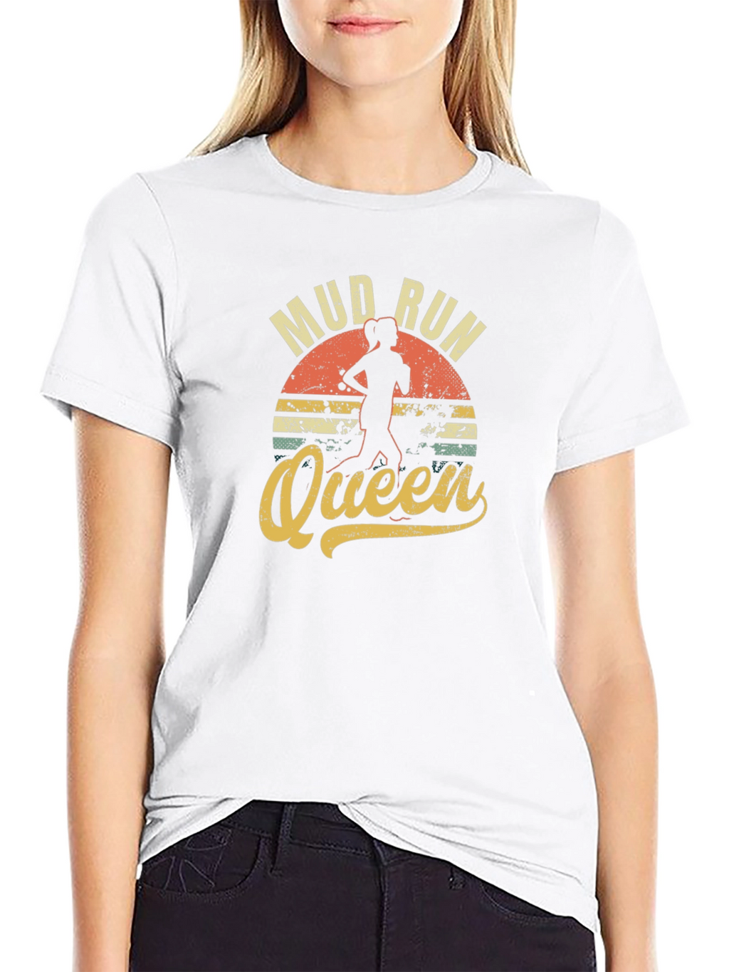 Mud Run Queen Graphic T-Shirt