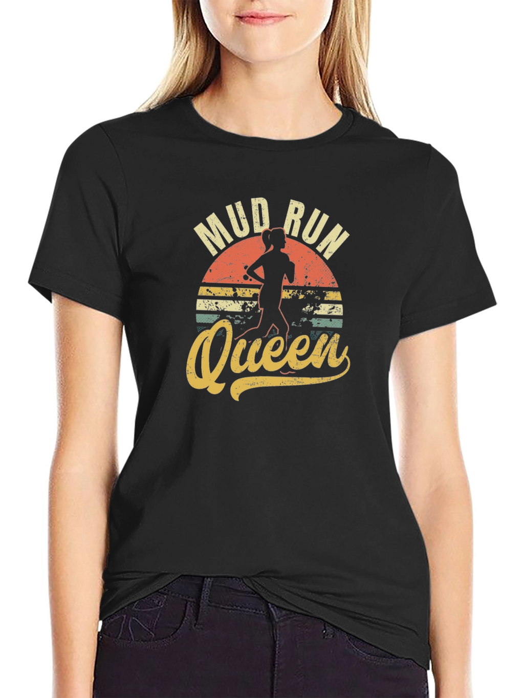 Mud Run Queen Graphic T-Shirt