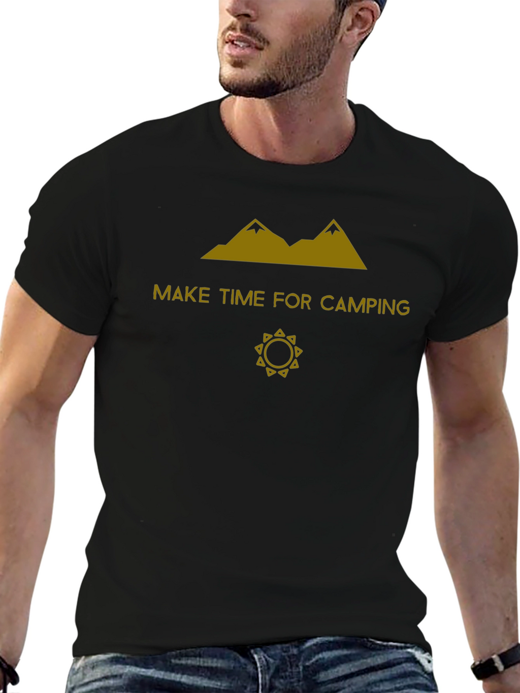 Camping T-Shirt: Make Time for the Outdoors