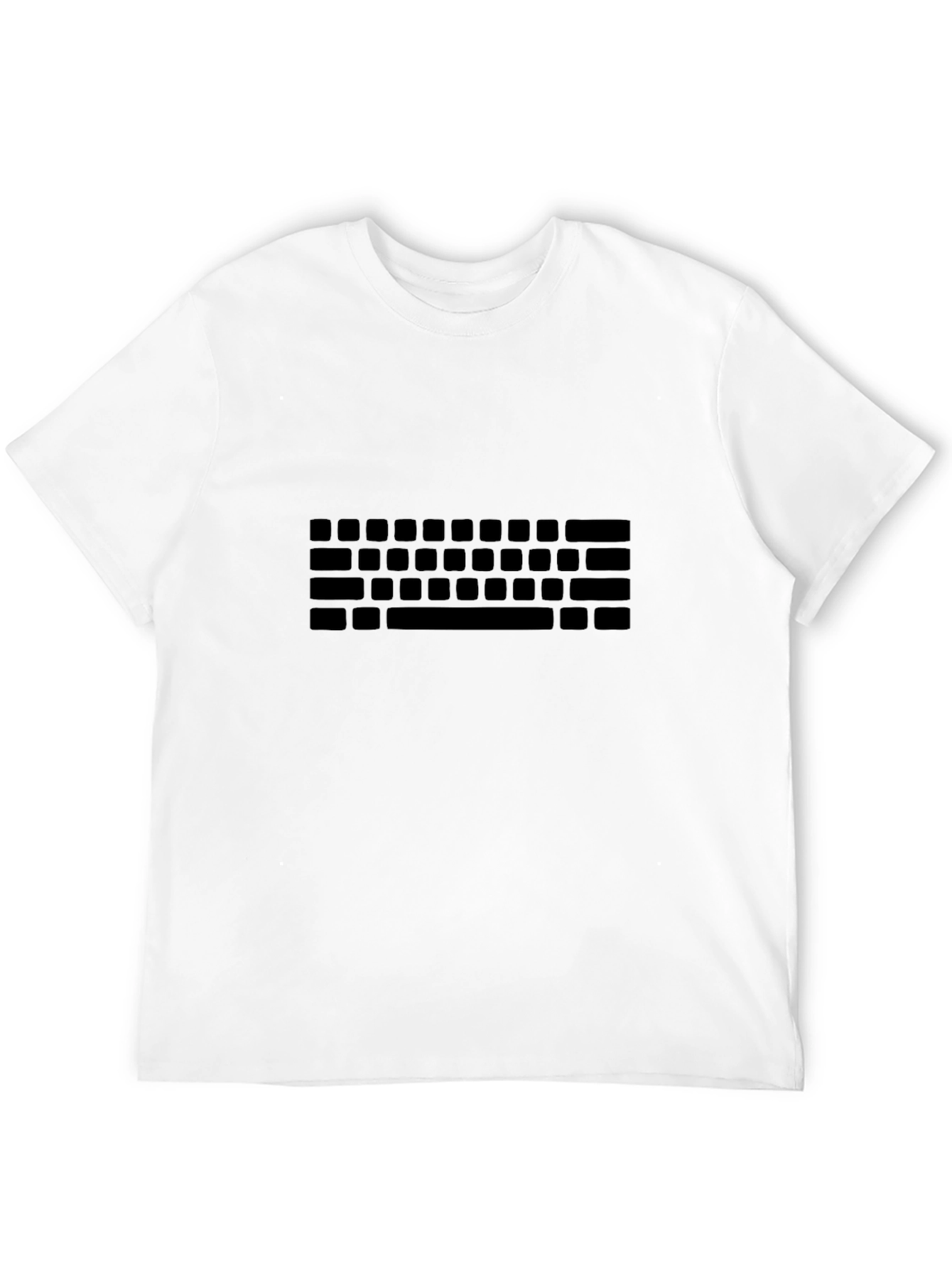 Keyboard Graphic Black T-Shirt