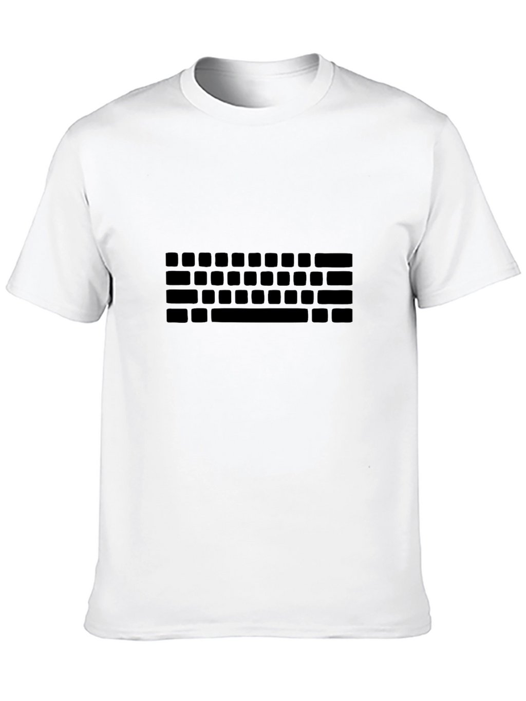 Keyboard Graphic Black T-Shirt