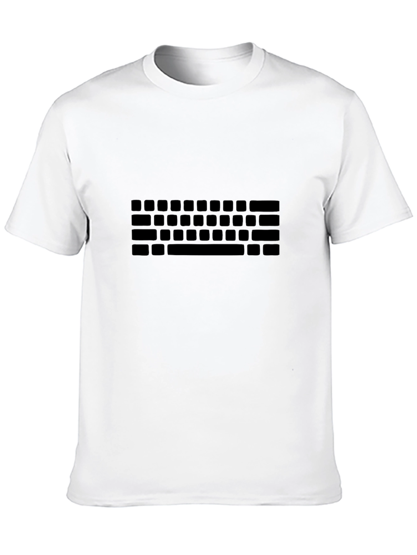 Keyboard Graphic Black T-Shirt