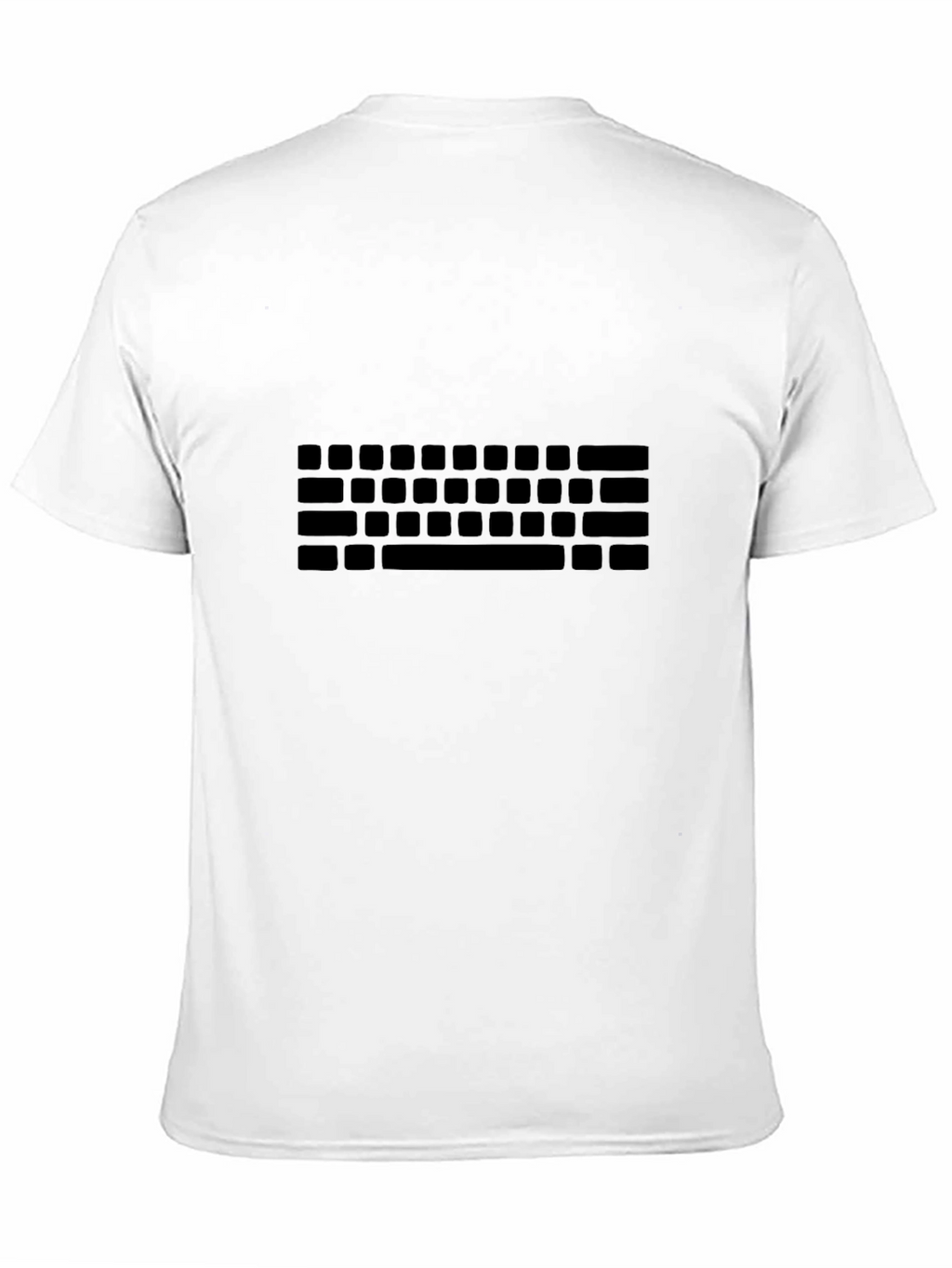 Keyboard Graphic Black T-Shirt