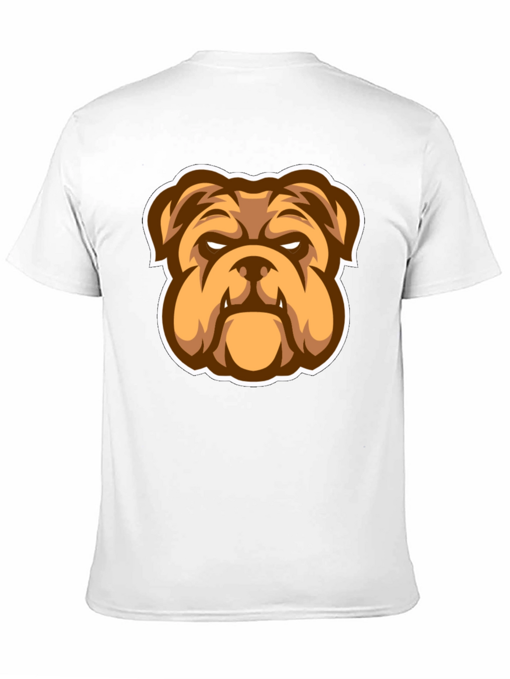 Bulldog Graphic Black T-Shirt - Stylish Mens Tee